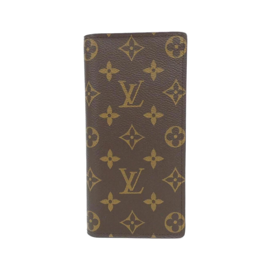 Louis Vuitton Monogram Marron Coated Canvas Long Wallet
