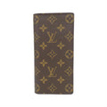 Louis Vuitton Monogram Marron Coated Canvas Long Wallet