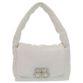Balenciaga White Leather Handbag Shoulder