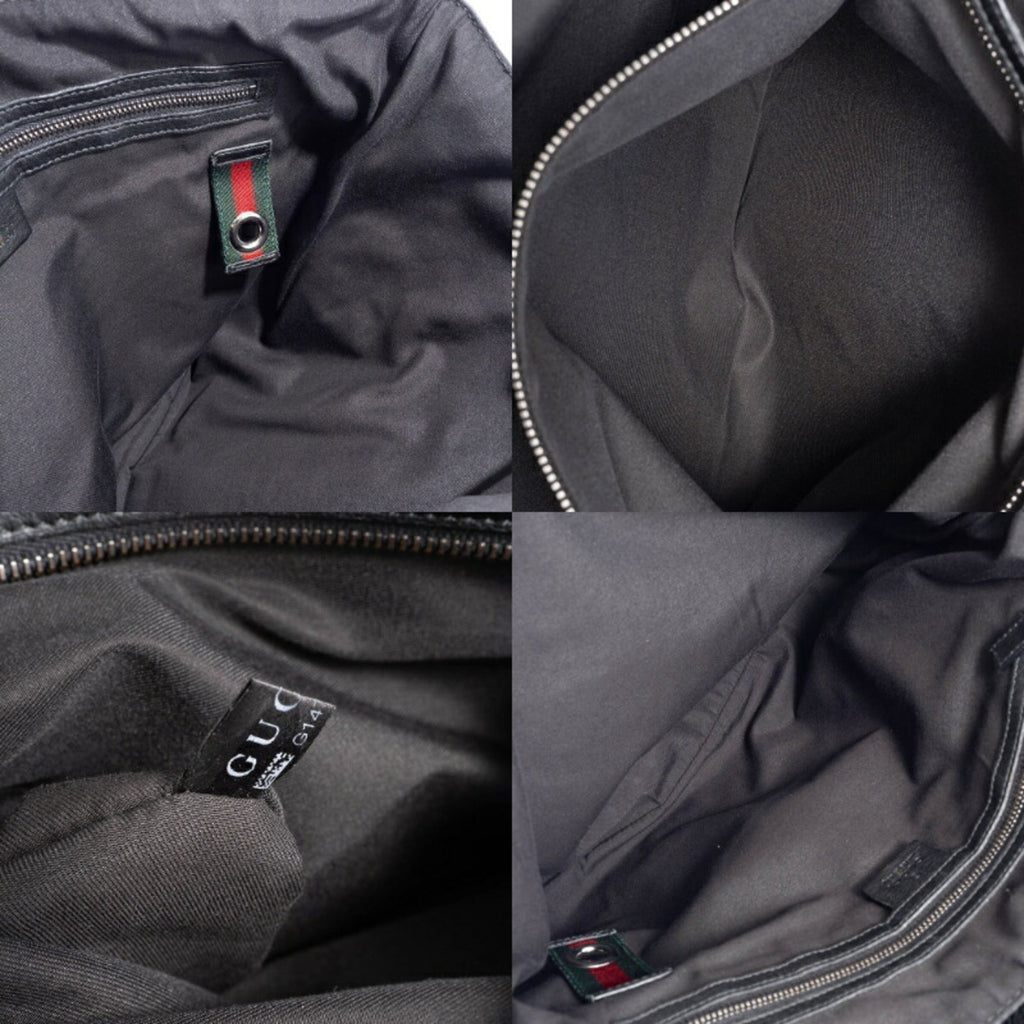 Gucci Black Leather Shoulder Bag (Pre-Owned)
