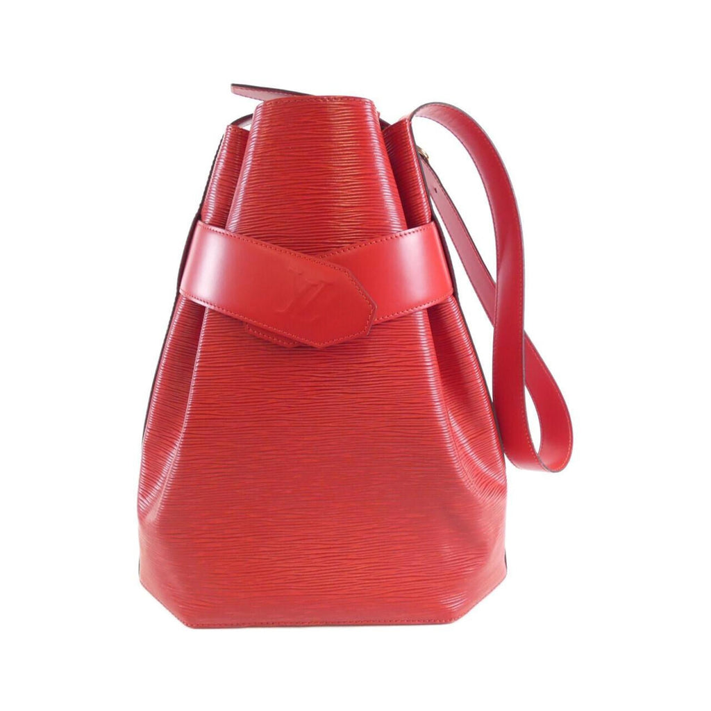 Louis Vuitton Red Color Leather Shoulder Bag