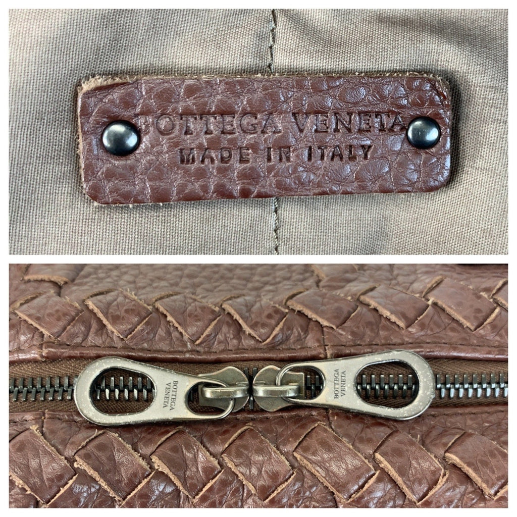 Bottega Veneta Brown Leather Handbag Tote Bag