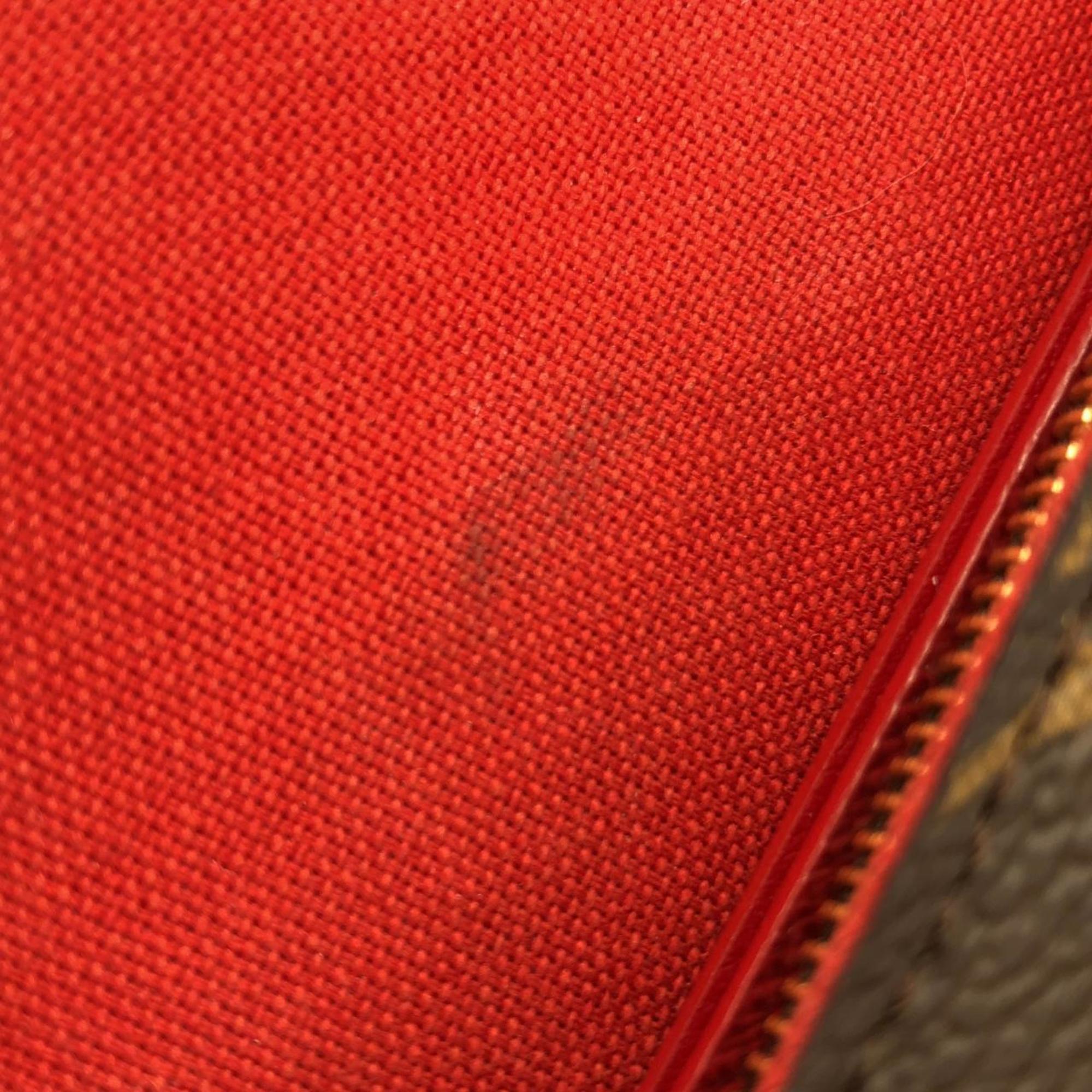 Louis Vuitton Brown Coated Canvas Pochette Shoulder Bag