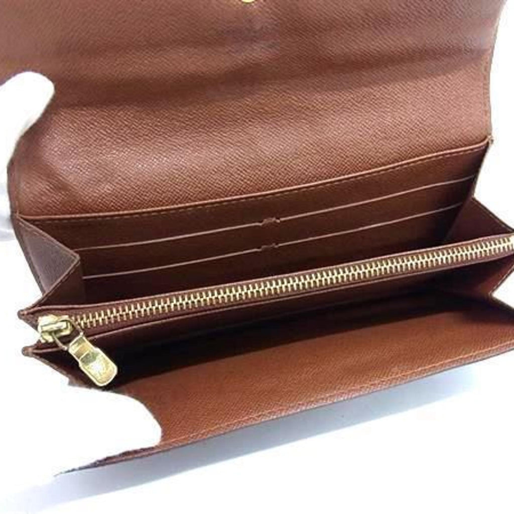 Louis Vuitton Brown Monogram Monogram Long Wallet