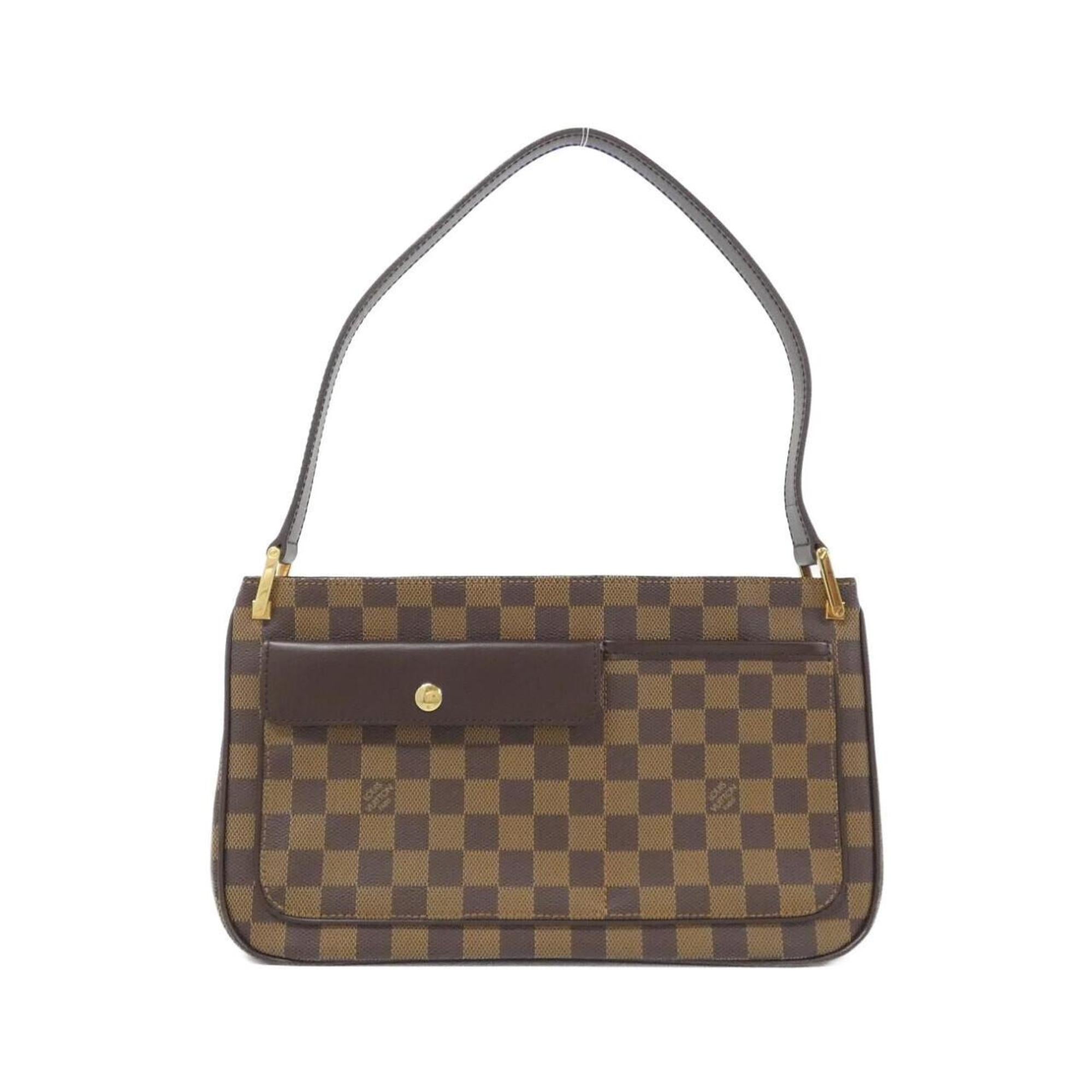 Louis Vuitton Damier Damier Canvas Ebene Damier Canvas Shoulder Bag