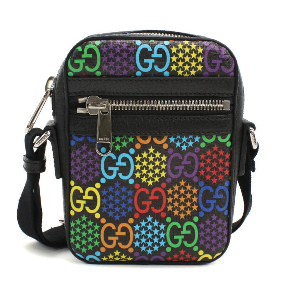 Gucci Black Pvc Shoulder Bag (Pre-Owned)