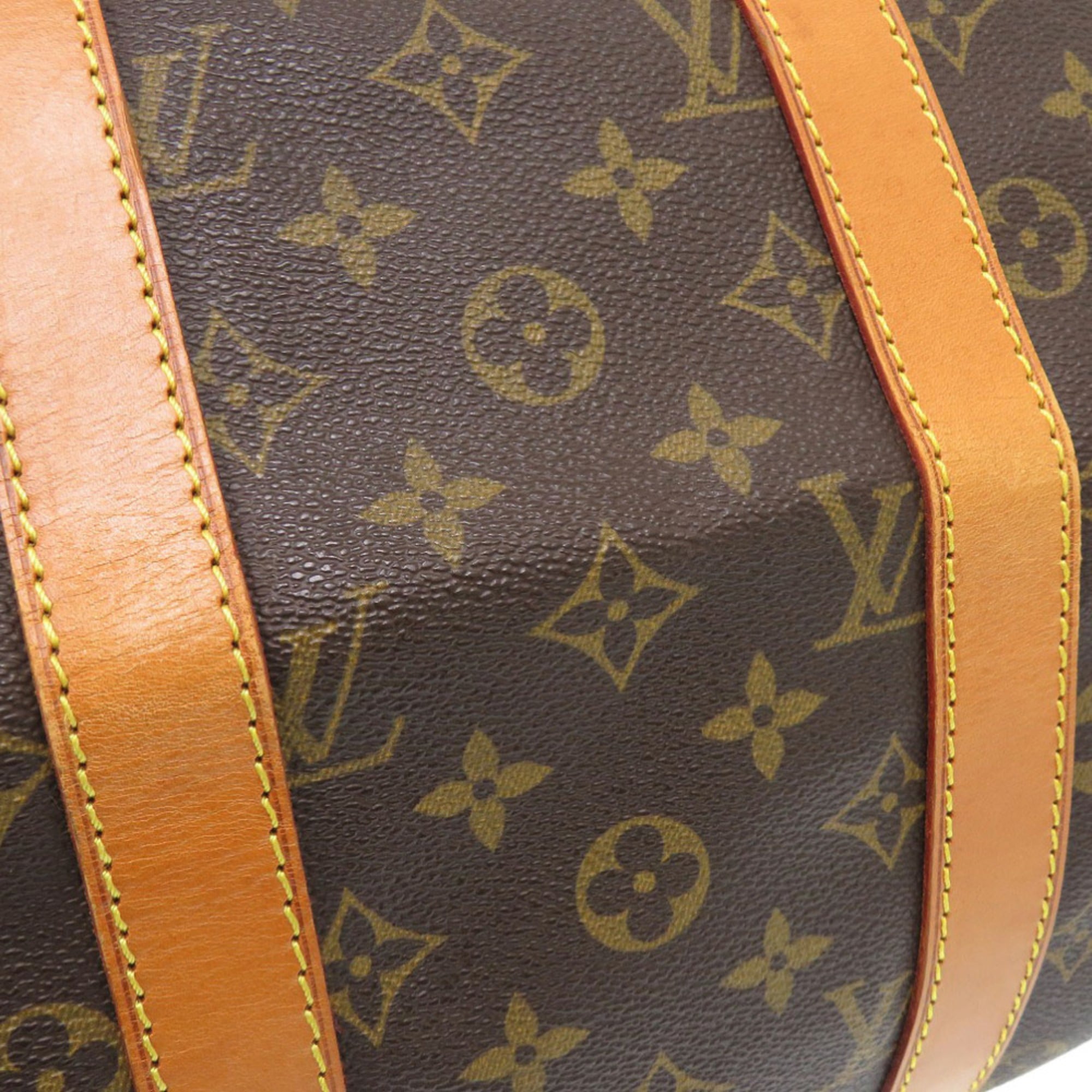 Louis Vuitton Brown Monogram Canvas Boston Bag