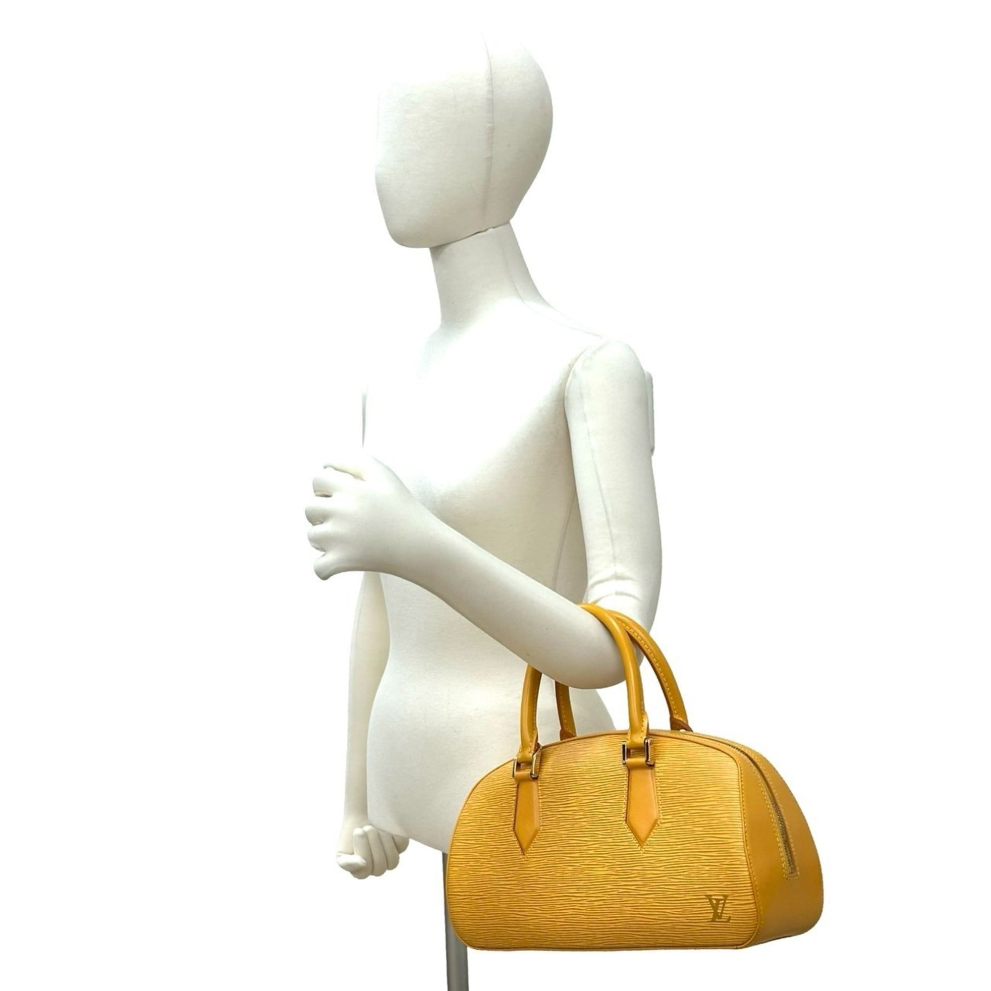 Louis Vuitton Yellow Epi Leather Boston Bag Handbag