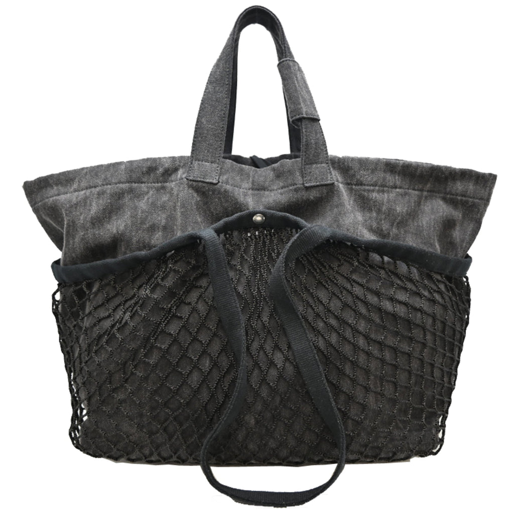 Balenciaga Black Denim Tote