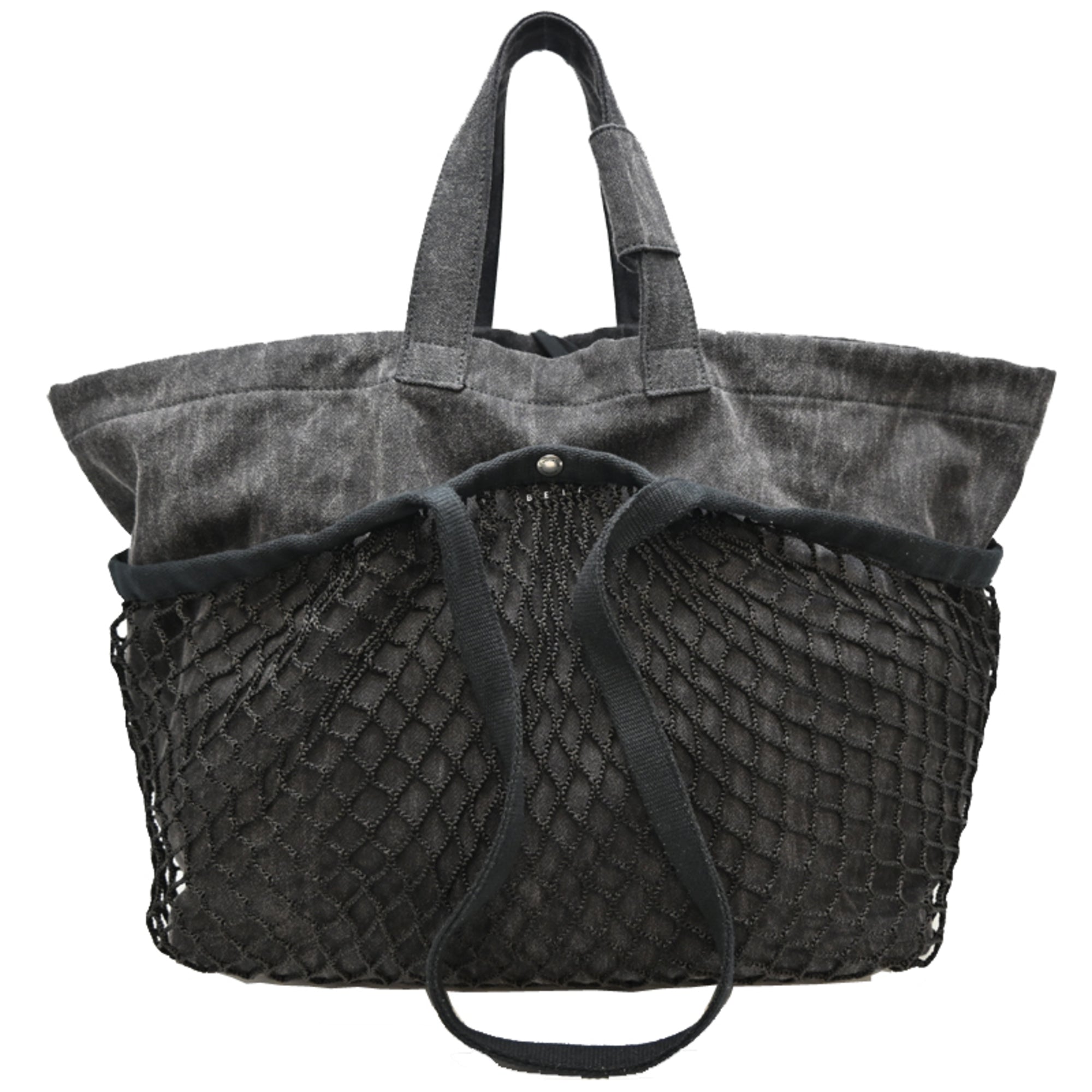 Balenciaga Black Denim Tote