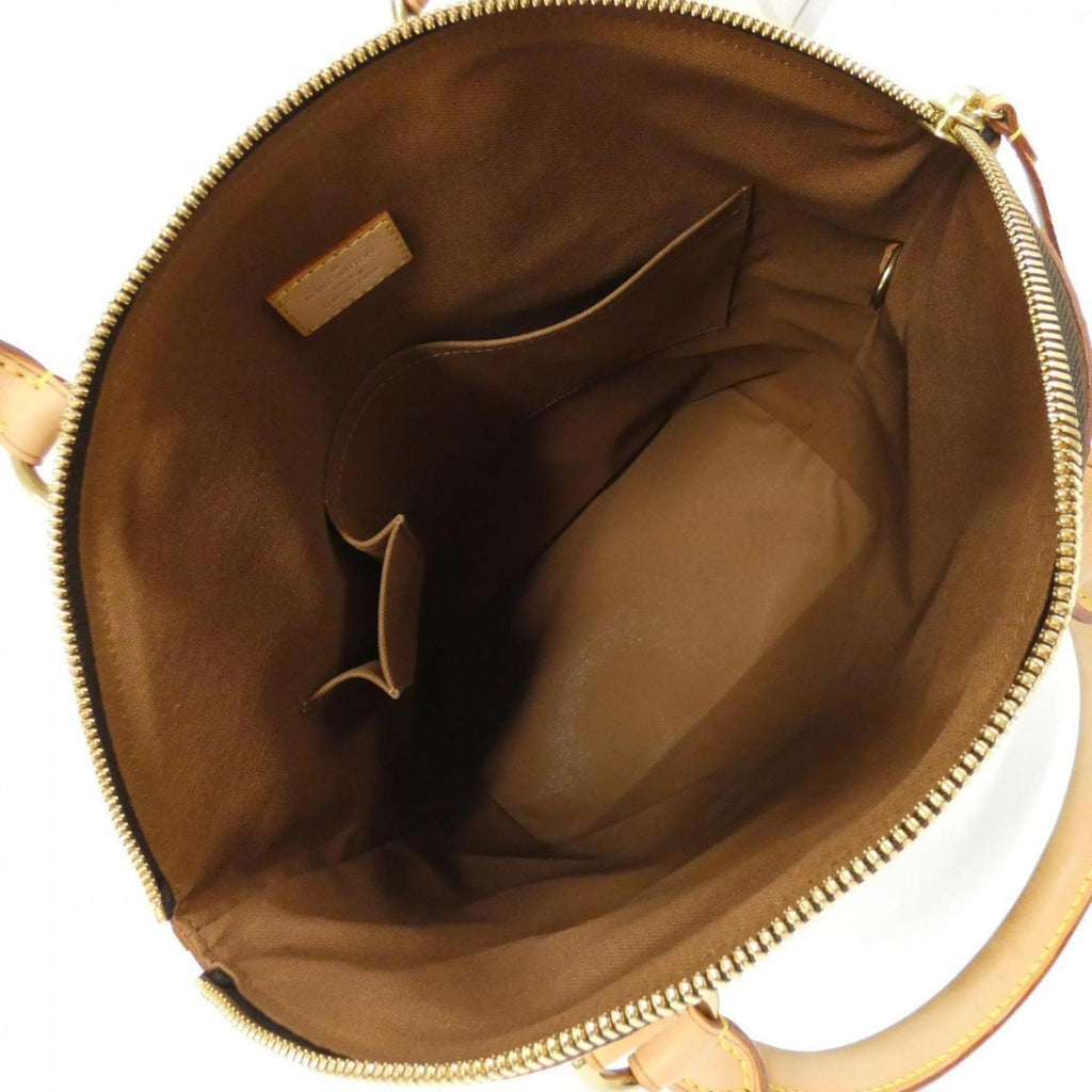Louis Vuitton Marron Coated Canvas Handbag