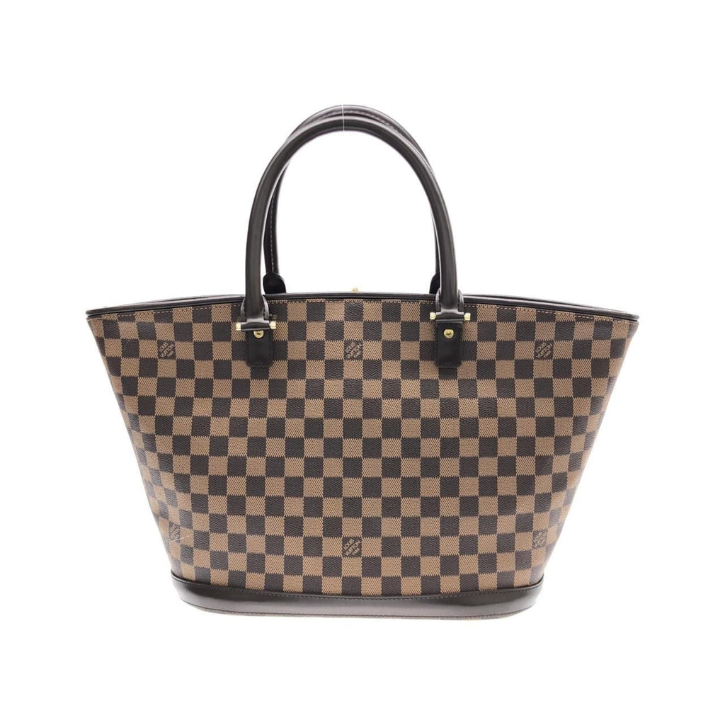 Louis Vuitton Brown Coated Canvas Handbag