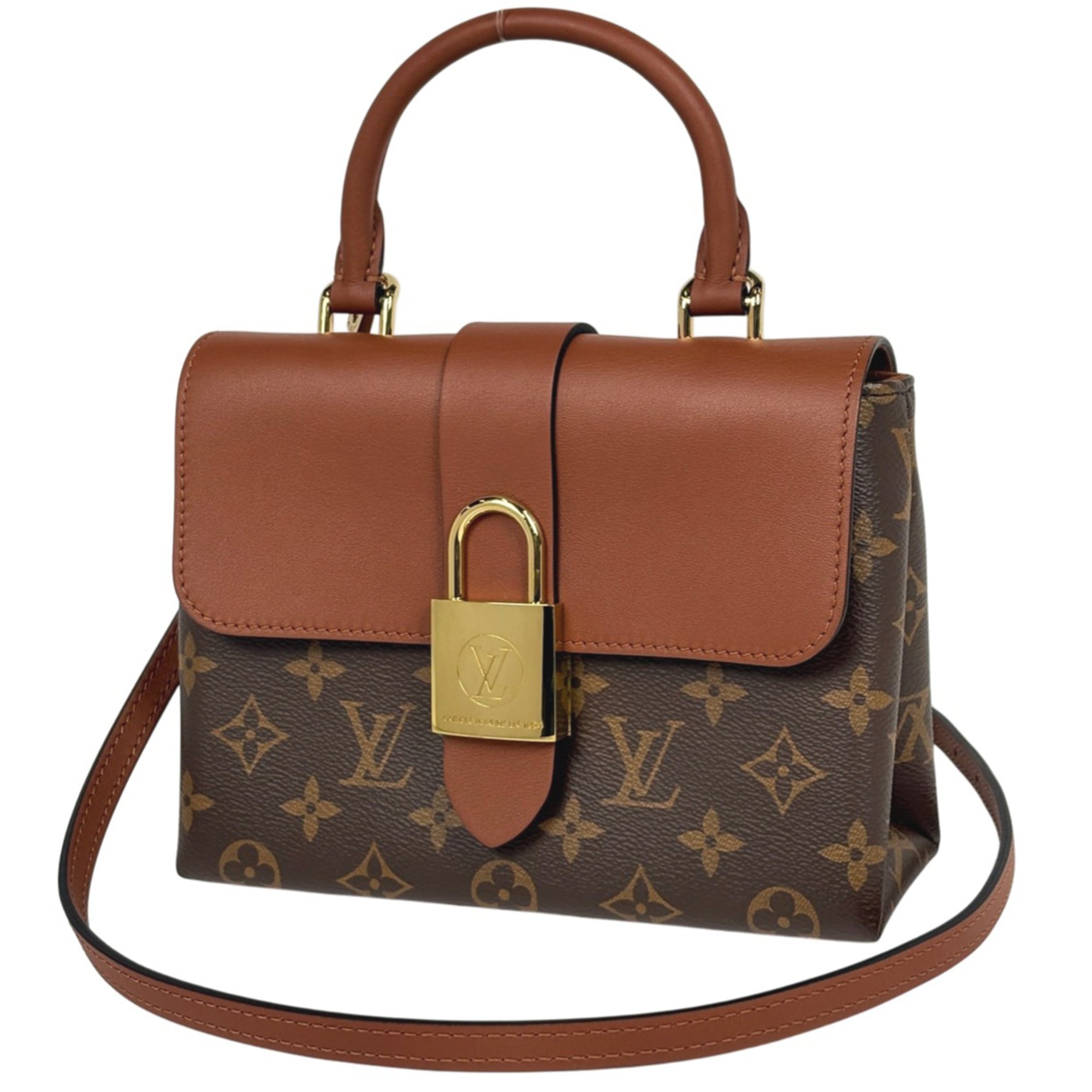 Louis Vuitton Brown Monogram Handbag Shoulder Bag