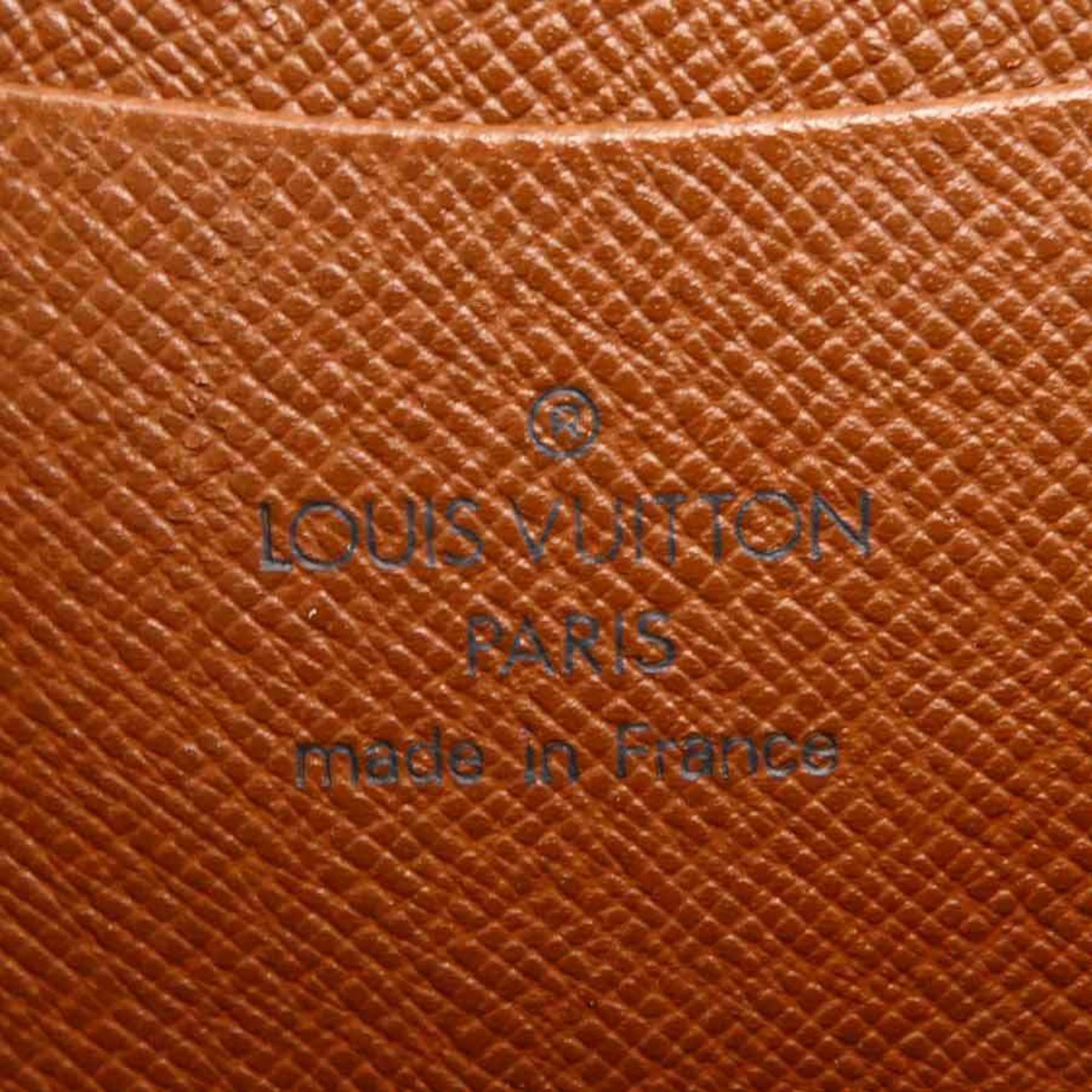 Louis Vuitton Brown Monogram Monogram Long Wallet