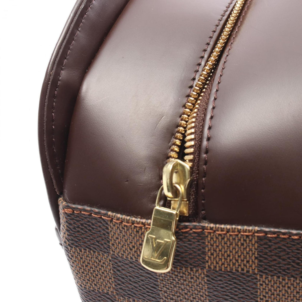 Louis Vuitton Brown Ebene Coated Canvas Leather Handbag