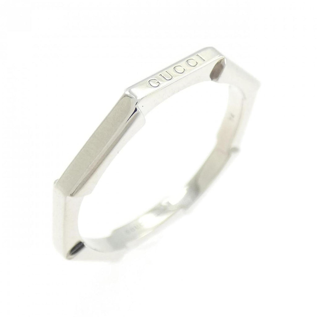 Gucci White Gold (18K) Band Ring (Pre-Owned)
