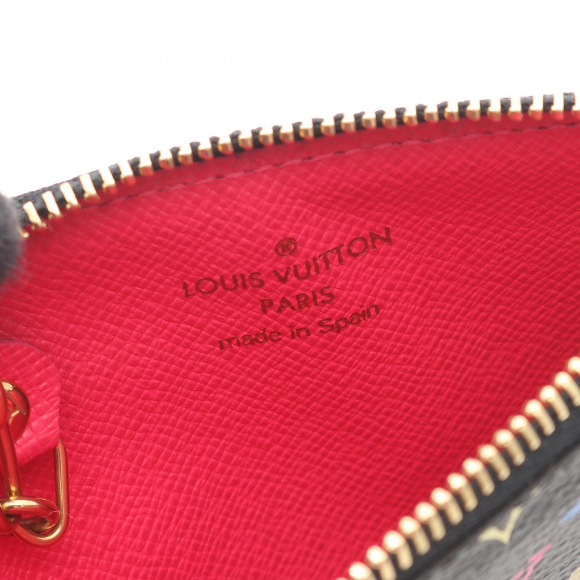 Louis Vuitton Black Grenade Multi-Color Noir Monogram Multicolore Coin Purse/Coin Case