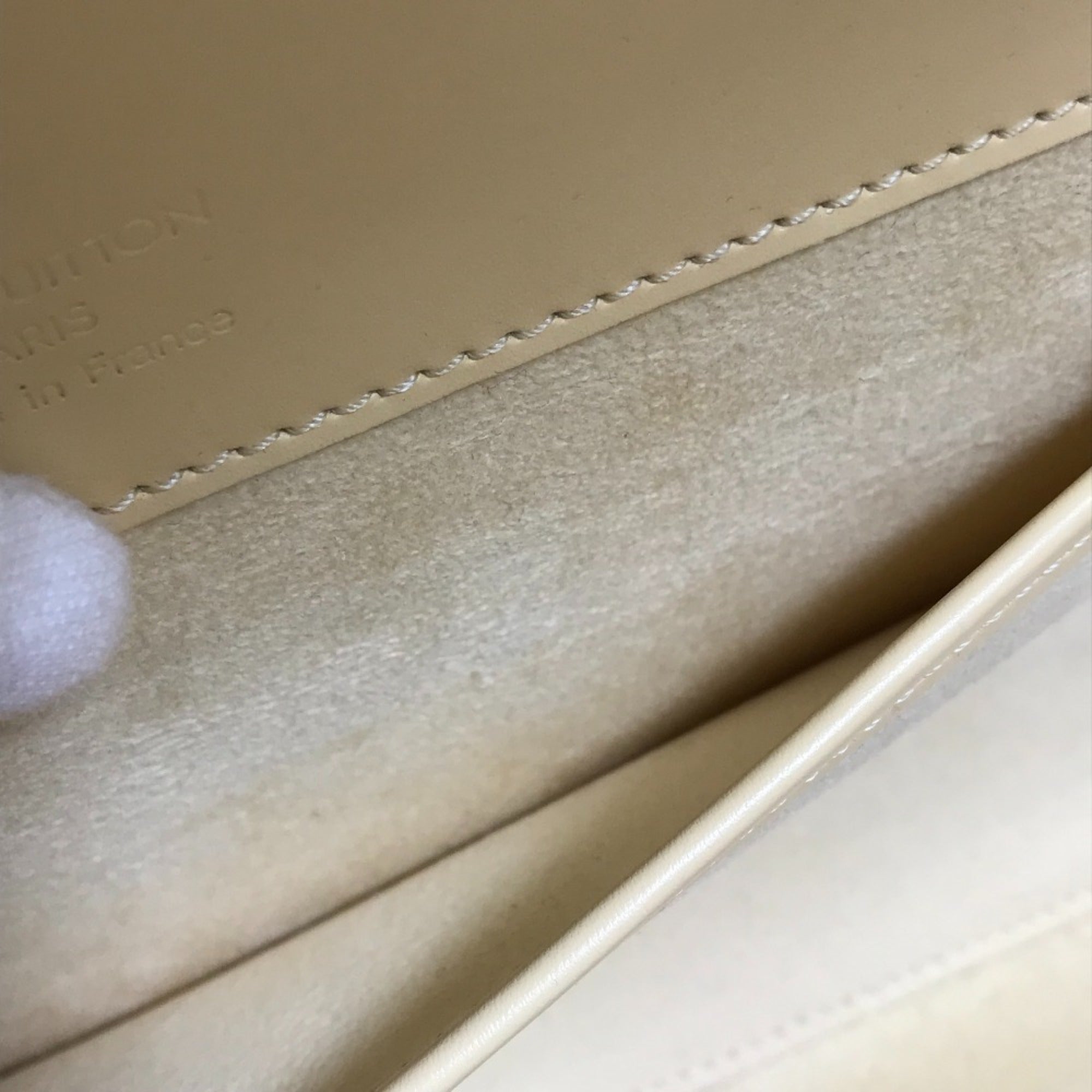 Louis Vuitton Vanilla Yellow Epi Leather Shoulder Bag