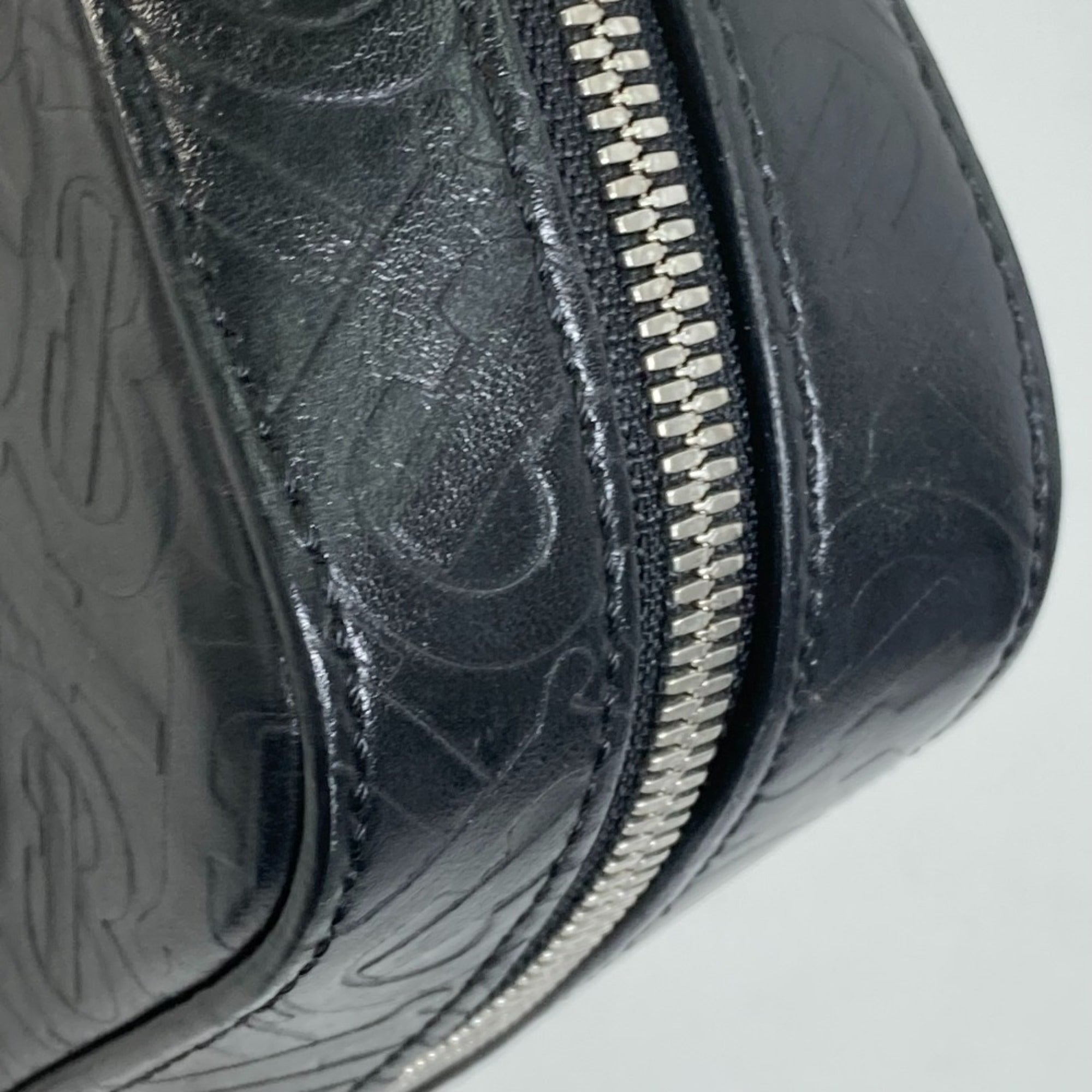 Burberry Black Leather Handbag Shoulder Bag