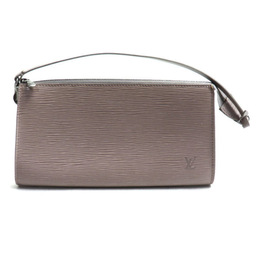 Louis Vuitton Silver Epi Leather Pouch