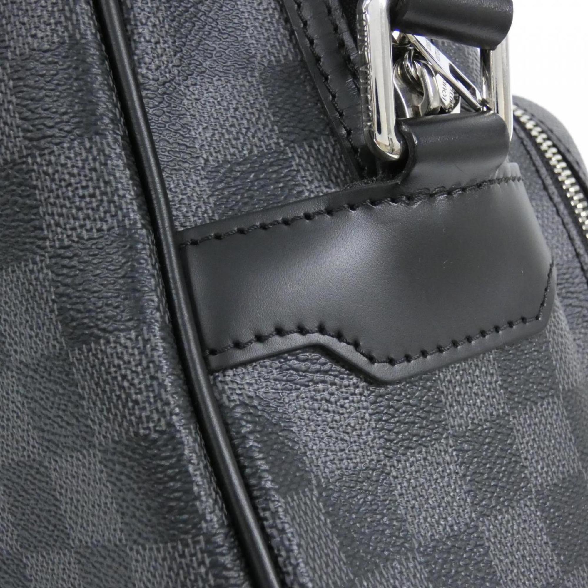 Louis Vuitton Graphite Coated Canvas Shoulder Bag