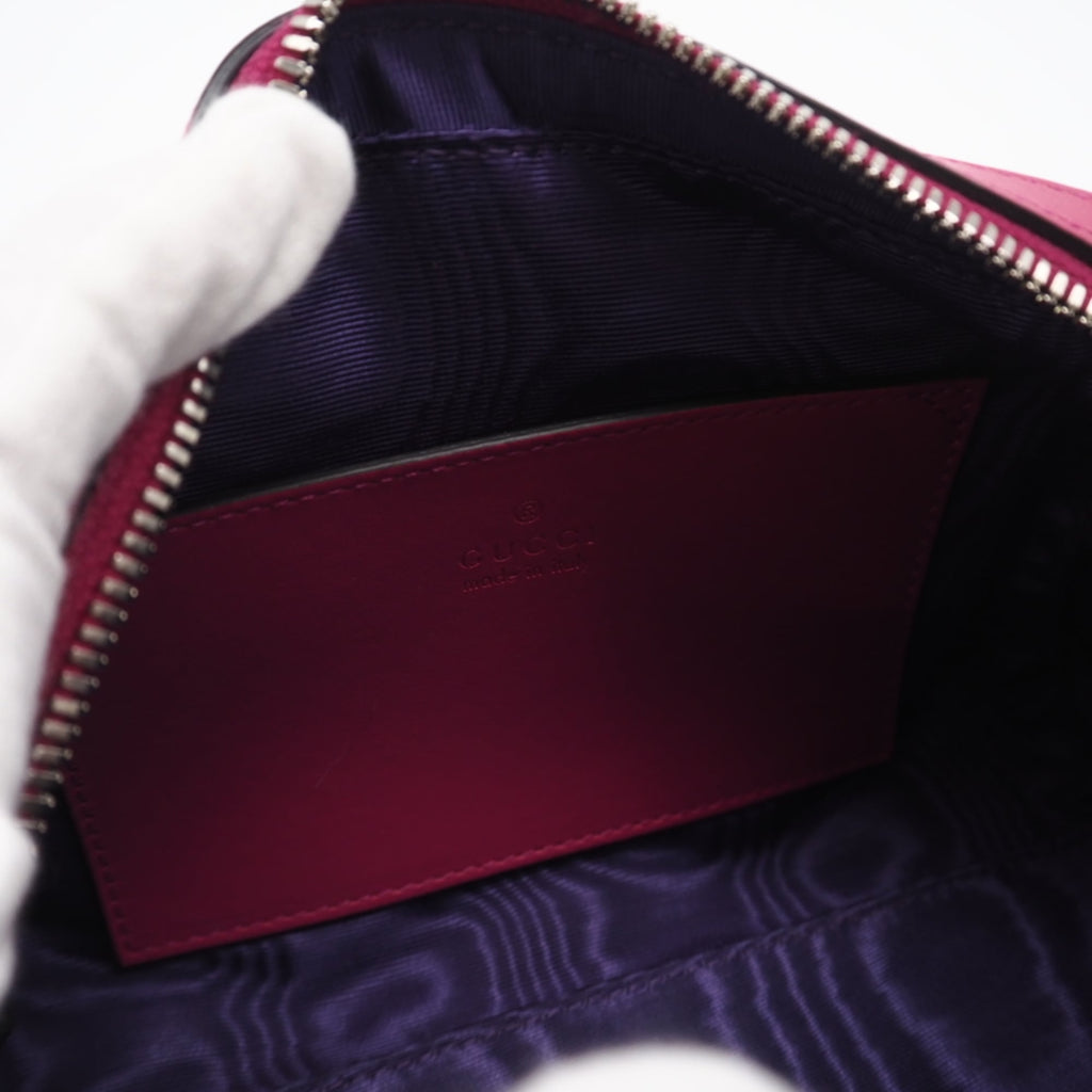 Gucci Pink Nylon Shoulder Bag (Pre-Owned)