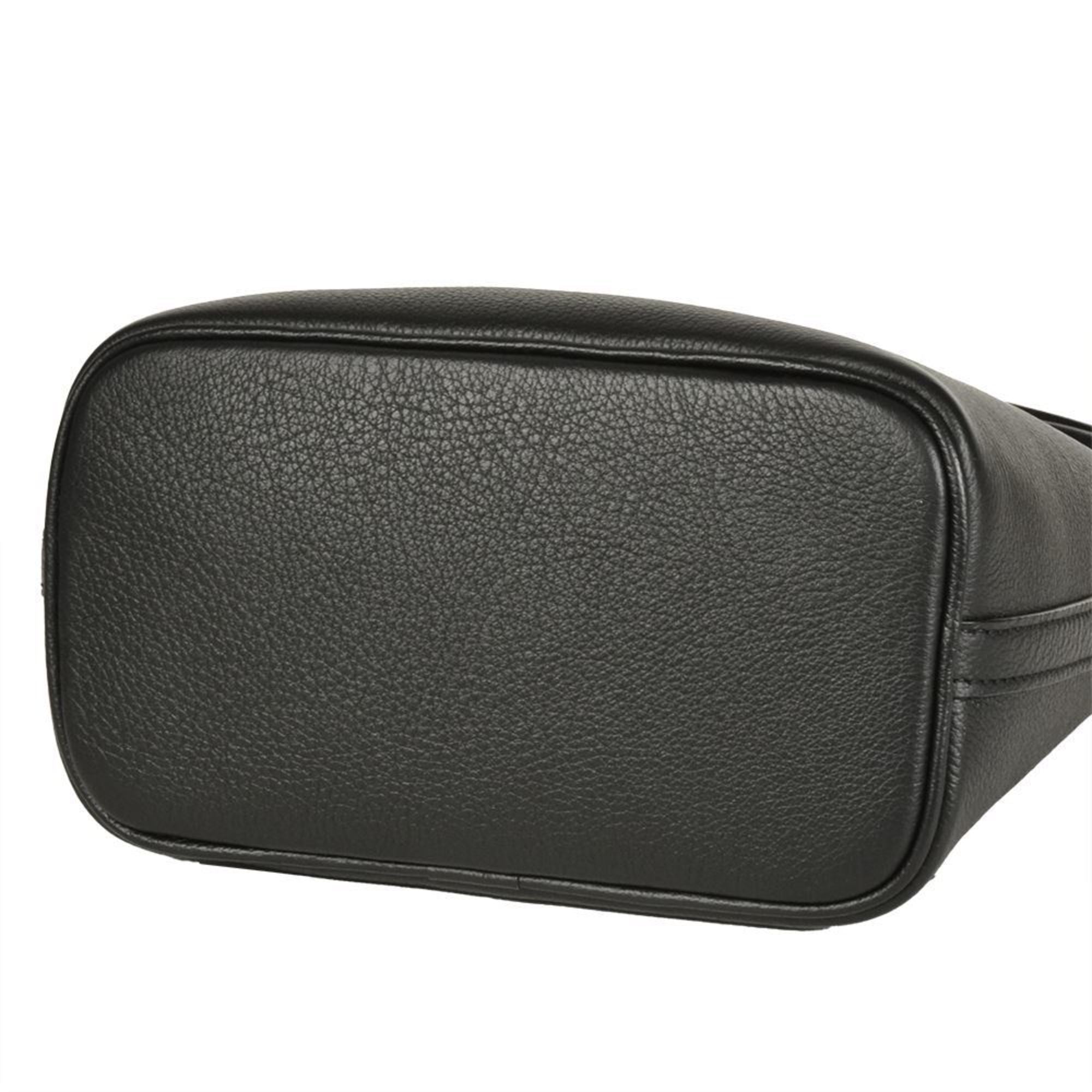 Louis Vuitton Black Noir Leather Shoulder Bag