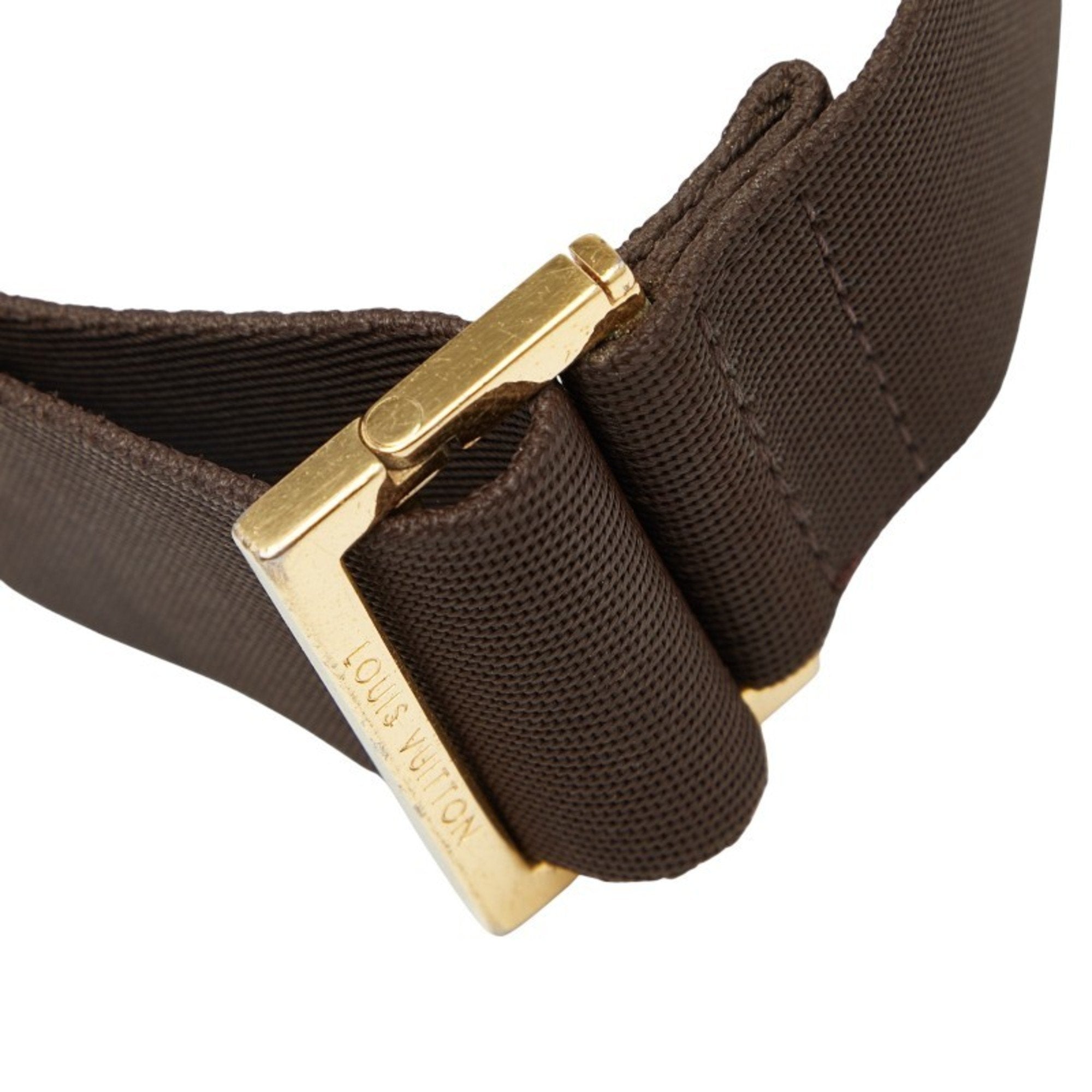 Louis Vuitton Damier Brown Pvc Leather Shoulder Bag Sling Bag