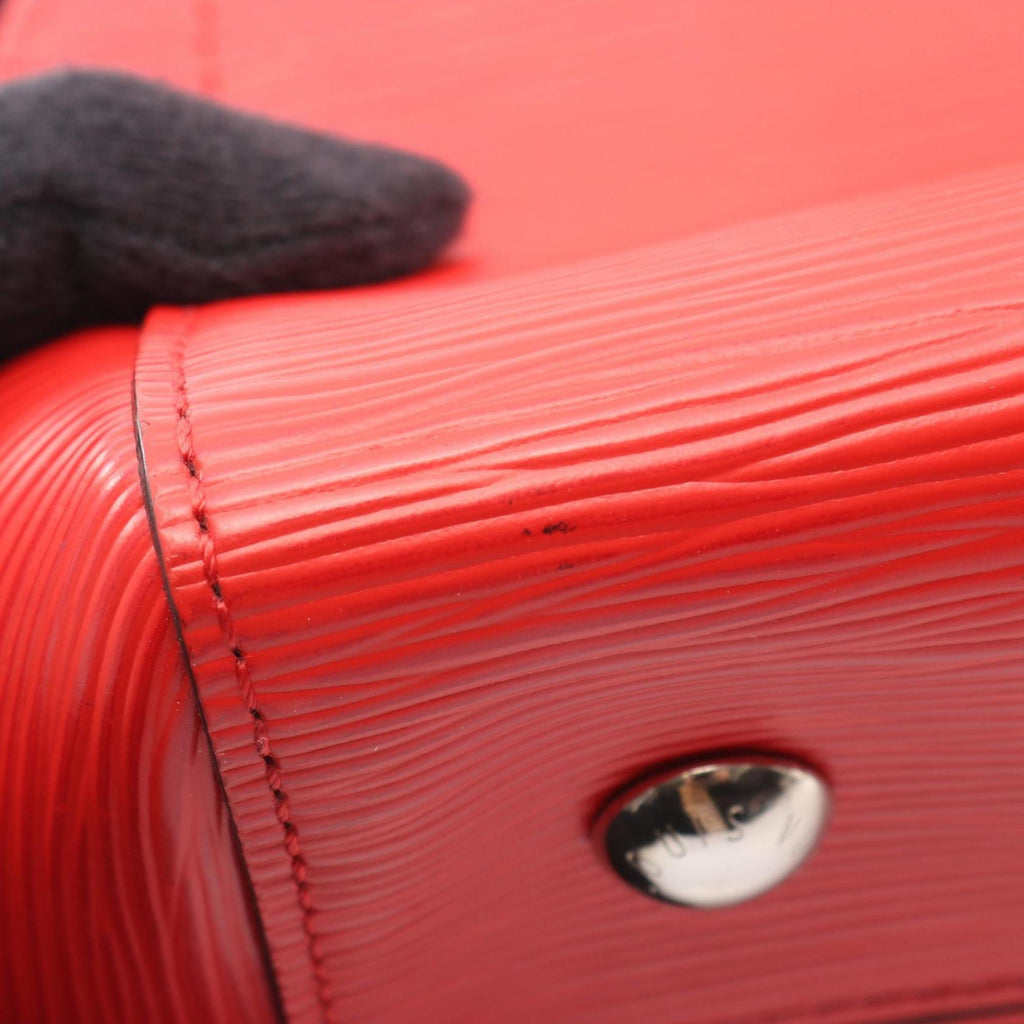 Louis Vuitton Coquelicots Red Color Epi Leather Handbag