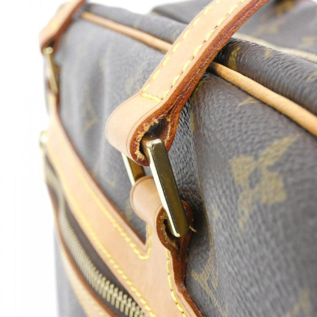 Louis Vuitton Brown Marron Coated Canvas Shoulder Bag