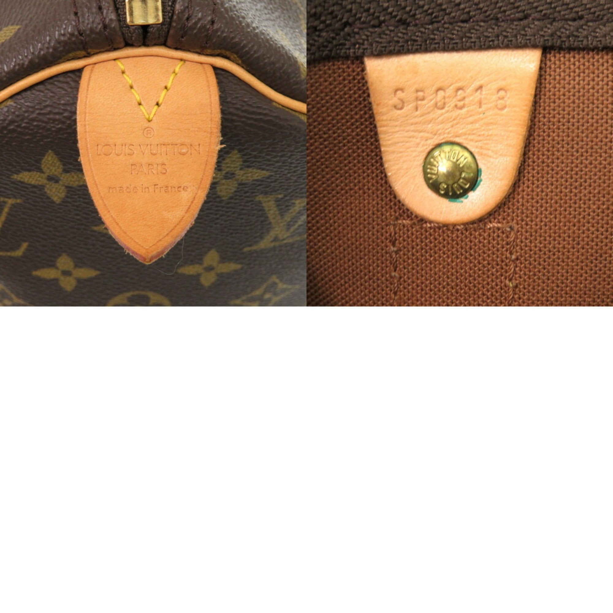 Louis Vuitton Brown Monogram Boston Bag