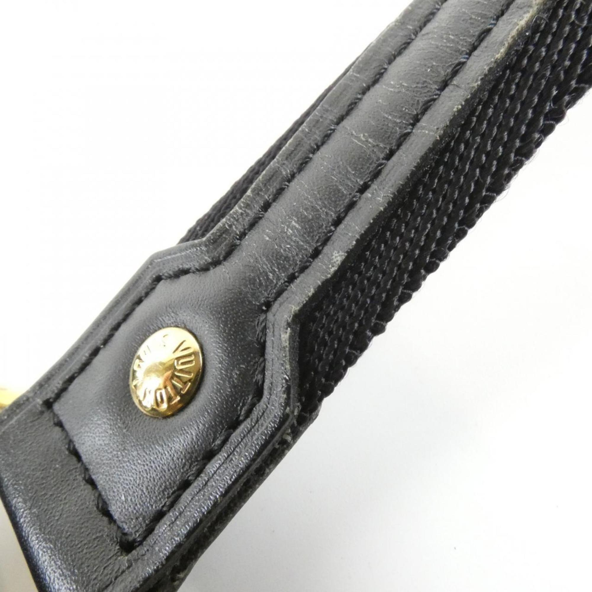 Louis Vuitton Black Canvas Handbag