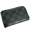 Louis Vuitton Black Damier Graphite Coin Purse/Coin Case