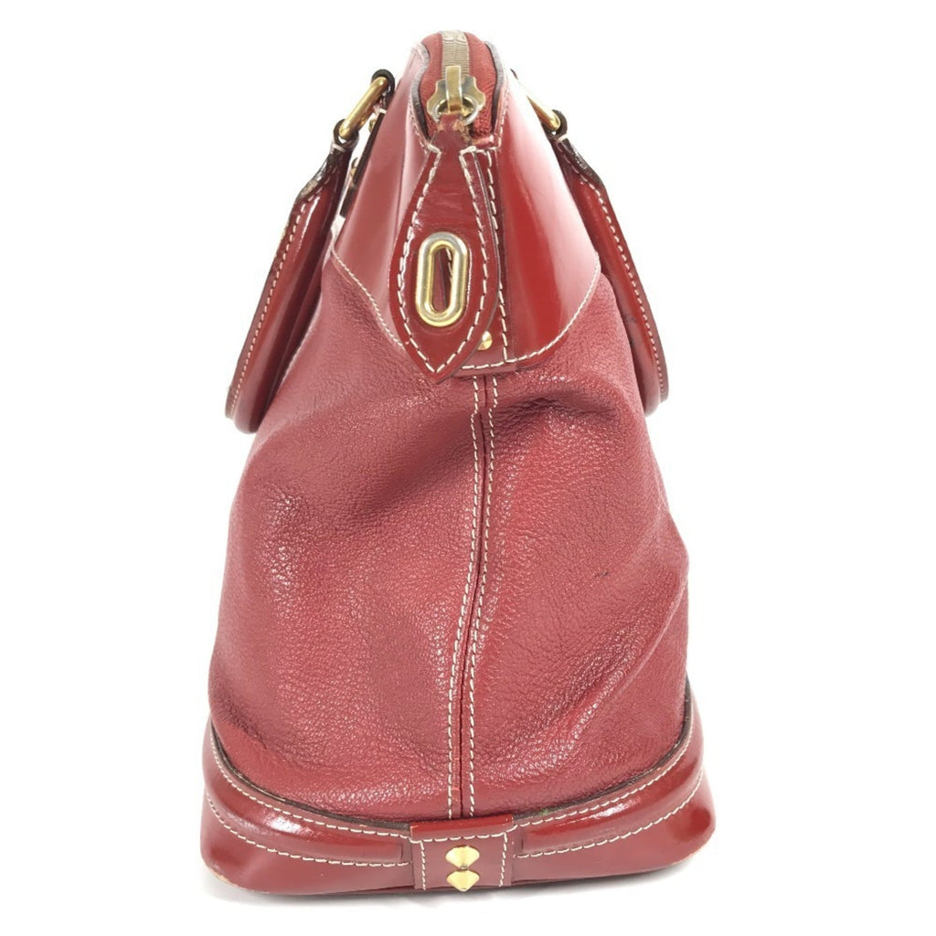 Louis Vuitton Red Color Tanami Suhali Leather Handbag Tote Bag