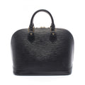 Louis Vuitton Black Noir Epi Leather Handbag