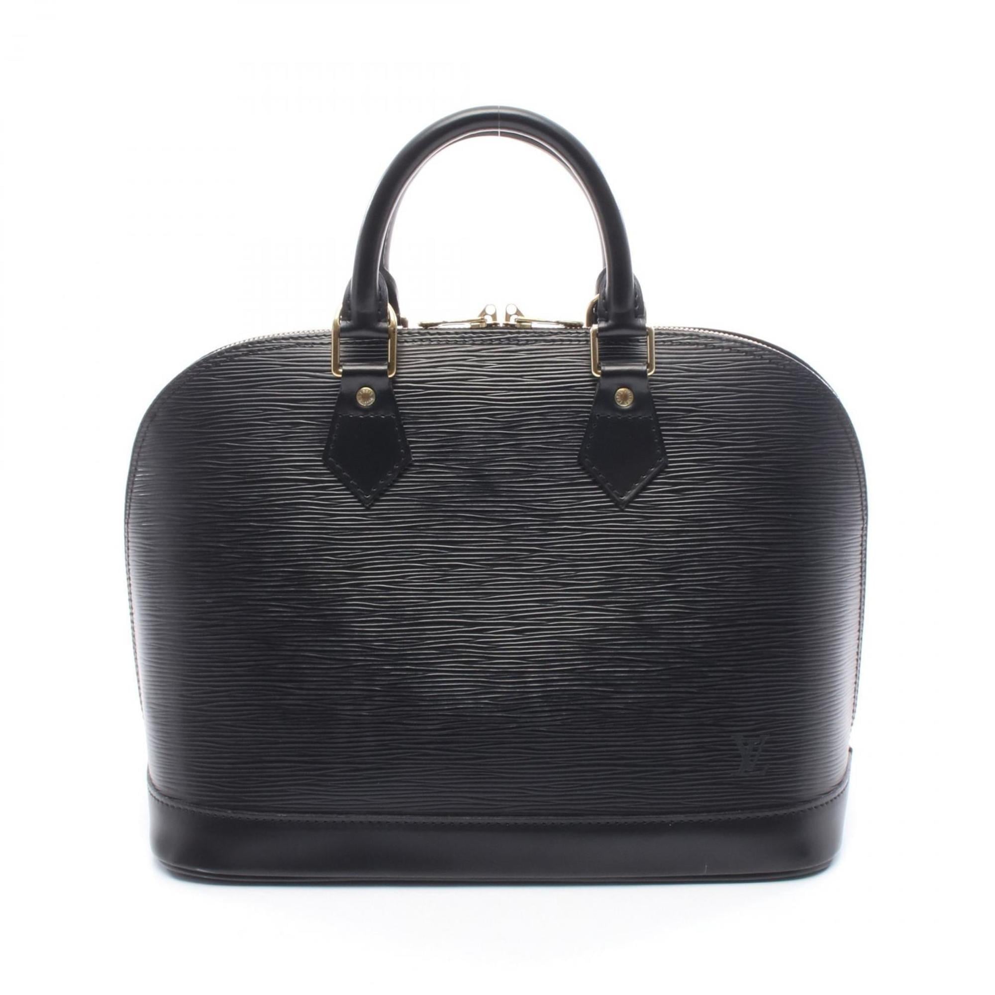 Louis Vuitton Black Noir Epi Leather Handbag