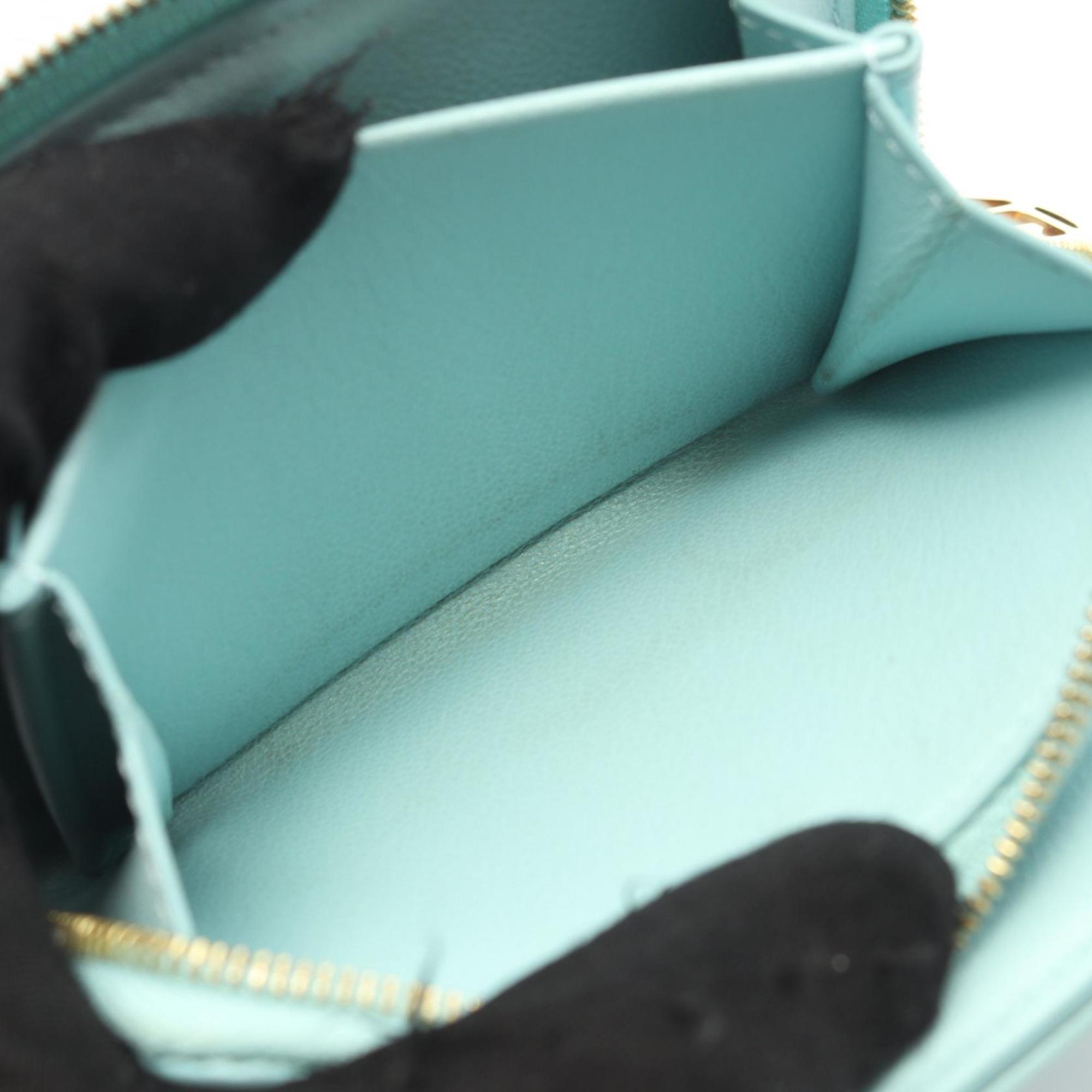 Louis Vuitton Blue Leather Wallet