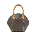 Louis Vuitton Brown Coated Canvas Handbag