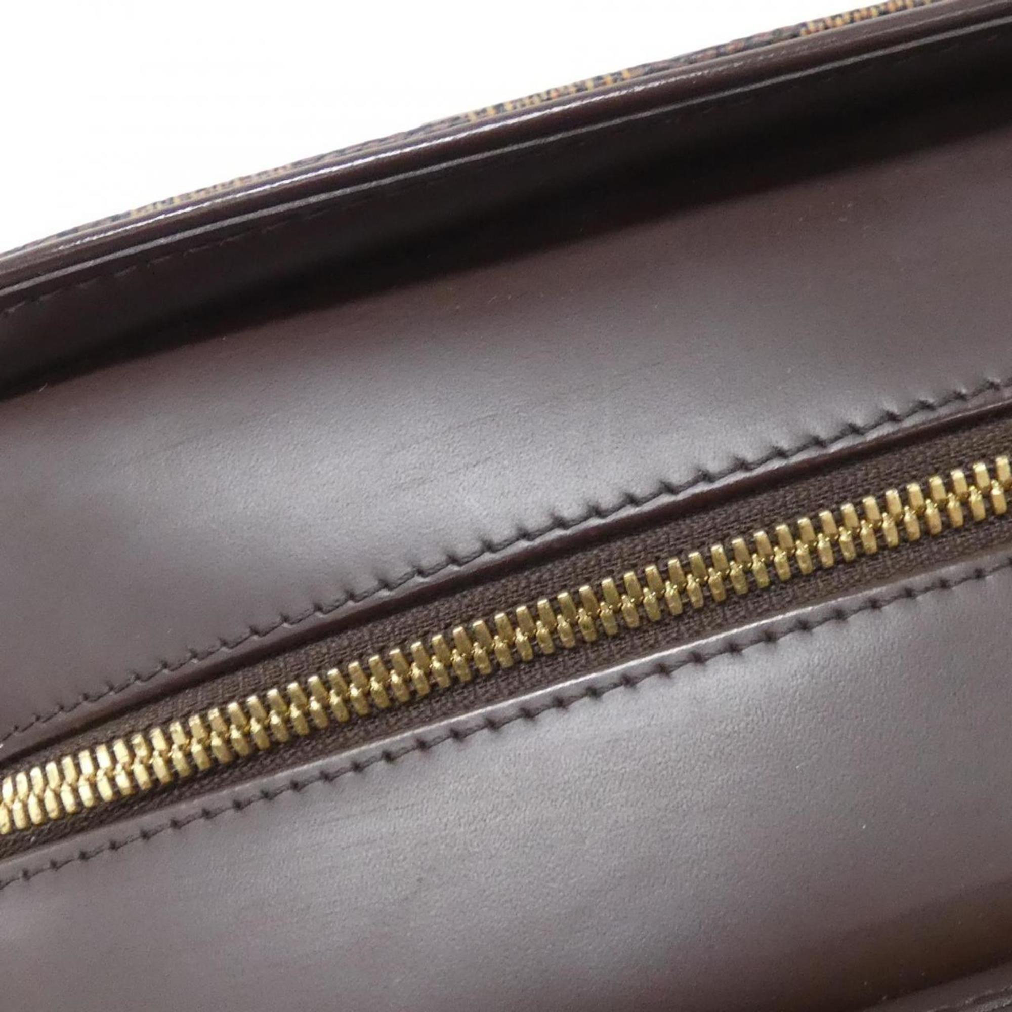 Louis Vuitton Ebene Coated Canvas Handbag