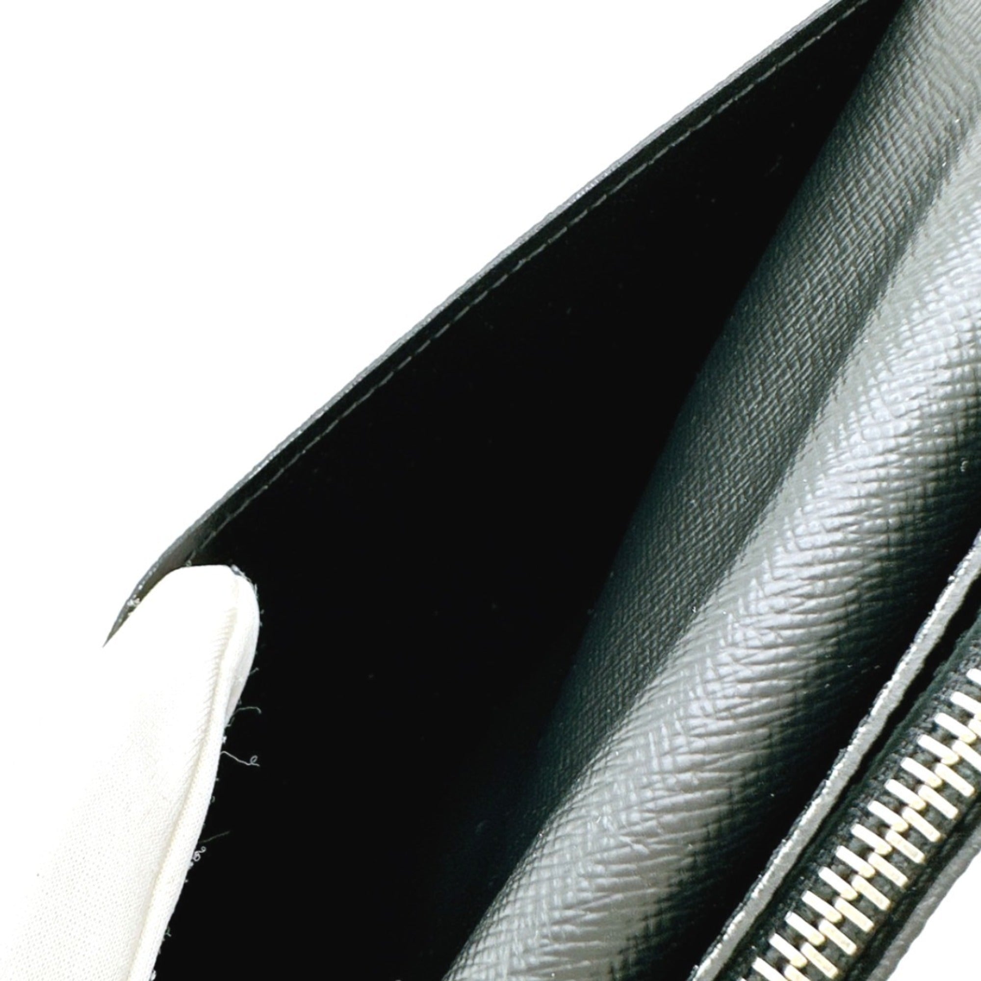 Louis Vuitton Black Noir Epi Leather Long Wallet