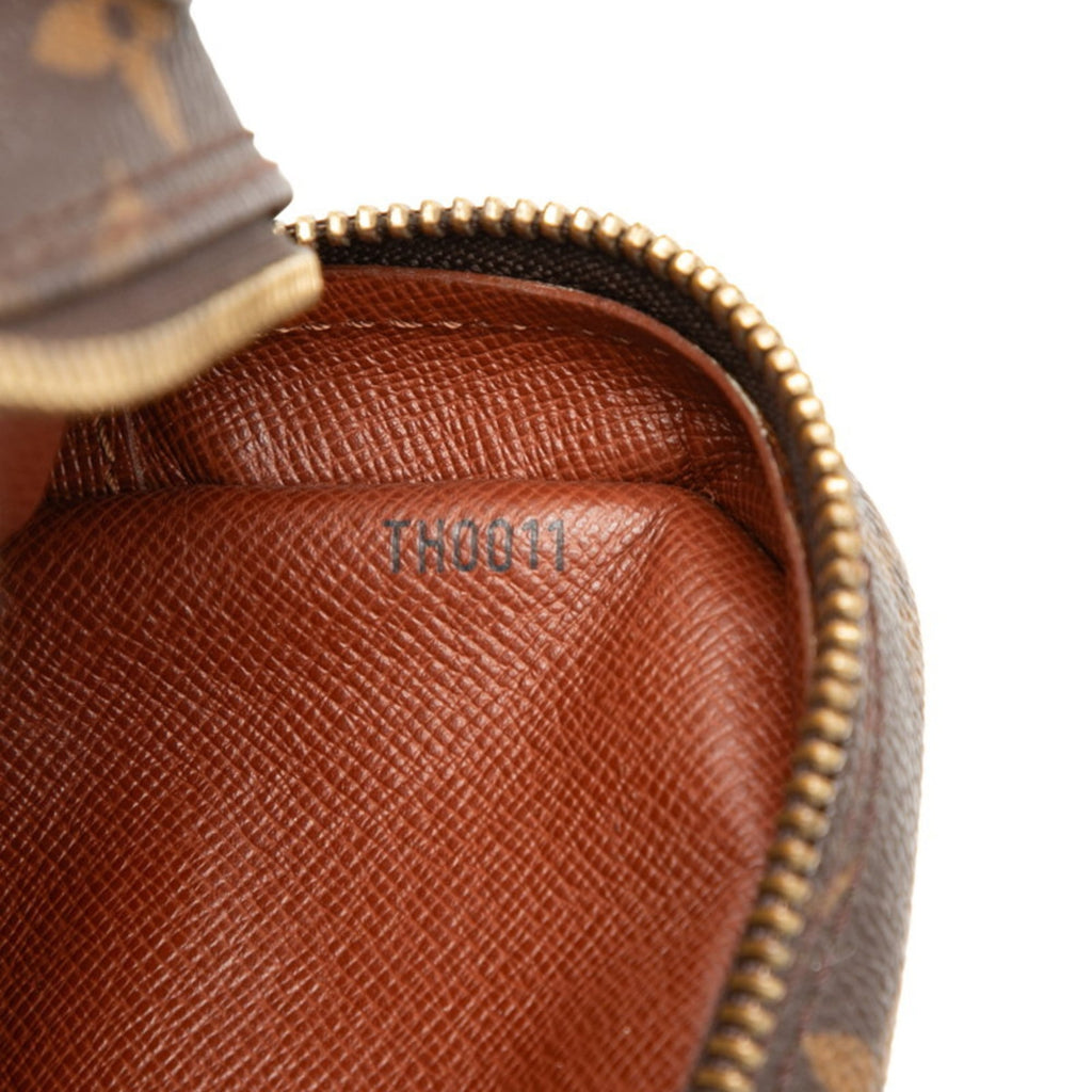 Louis Vuitton Brown Pvc Leather Shoulder Bag