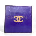 Chanel Purple Pvc Leather Shoulder Bag