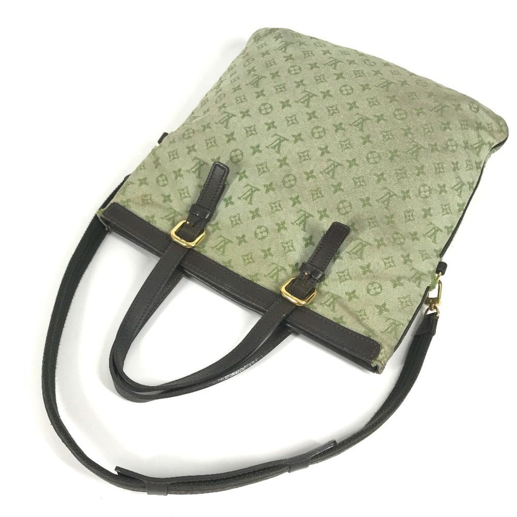 Louis Vuitton Galle Khaki Monogram Monogram Mini Handbag Shoulder Bag Tote Bag
