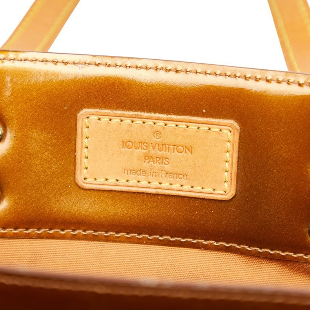 Louis Vuitton Bronze Brown Monogram Patent Leather Tote Bag