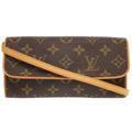 Louis Vuitton Brown Monogram Monogram Pochette Shoulder Bag
