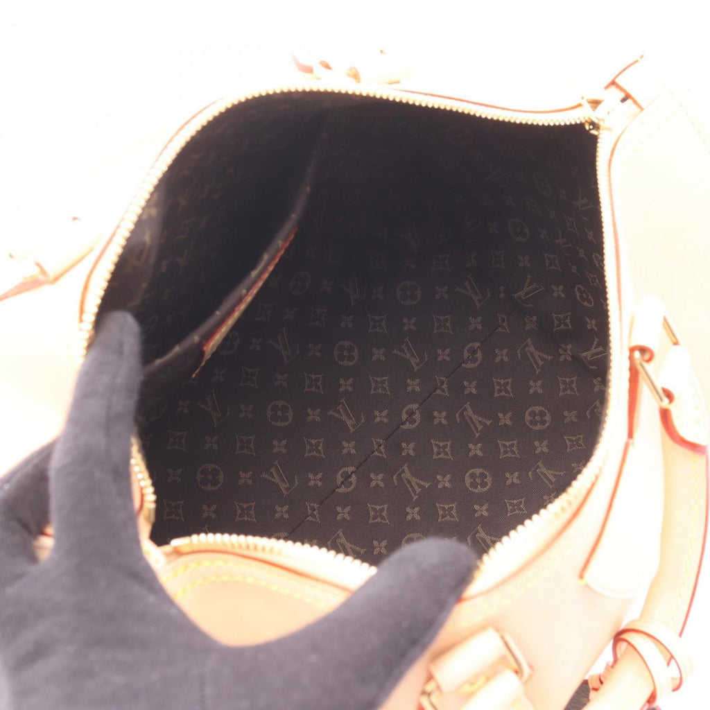 Louis Vuitton Beige Leather Handbag