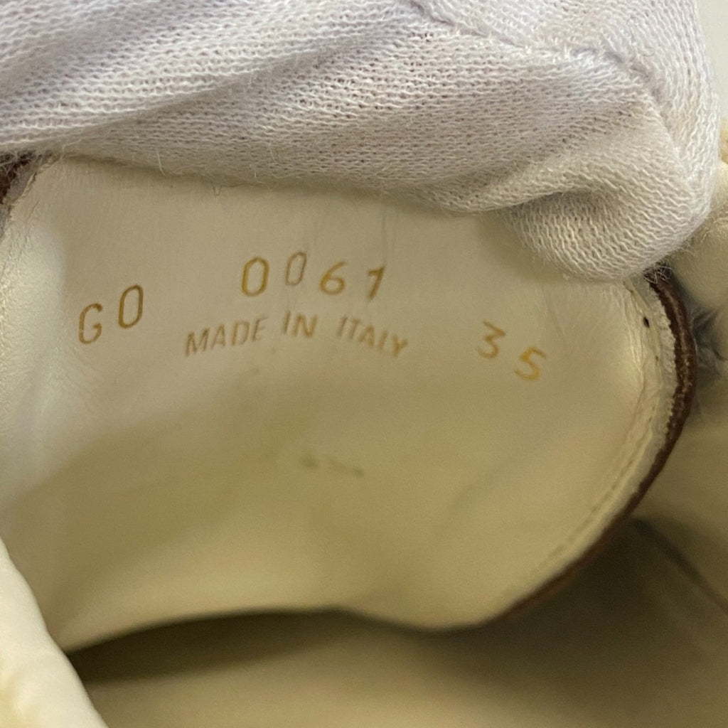 Louis Vuitton Brown White Sneakers