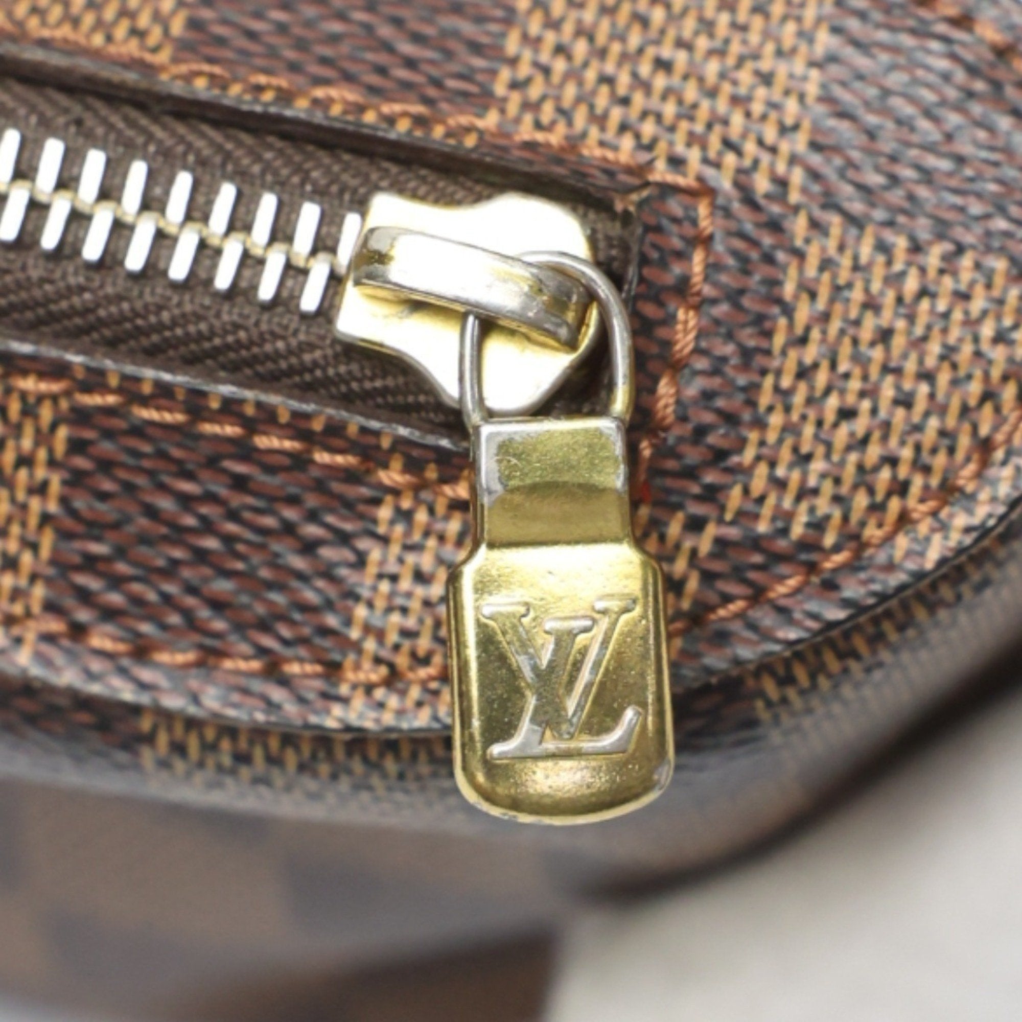 Louis Vuitton Brown Damier Canvas Ebene Damier Canvas Pouch Sling Bag