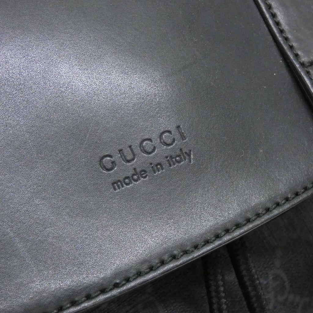 Gucci Black Gray Backpack (Pre-Owned)