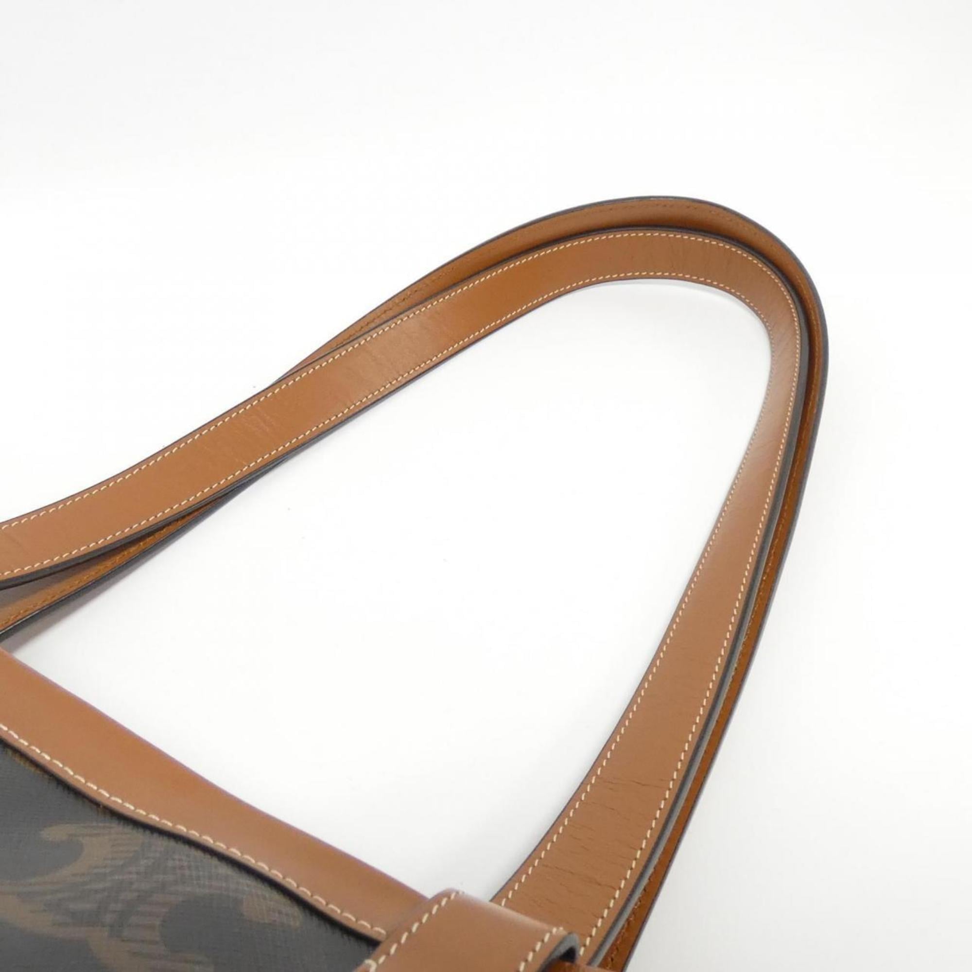 Celine Leather Shoulder Bag